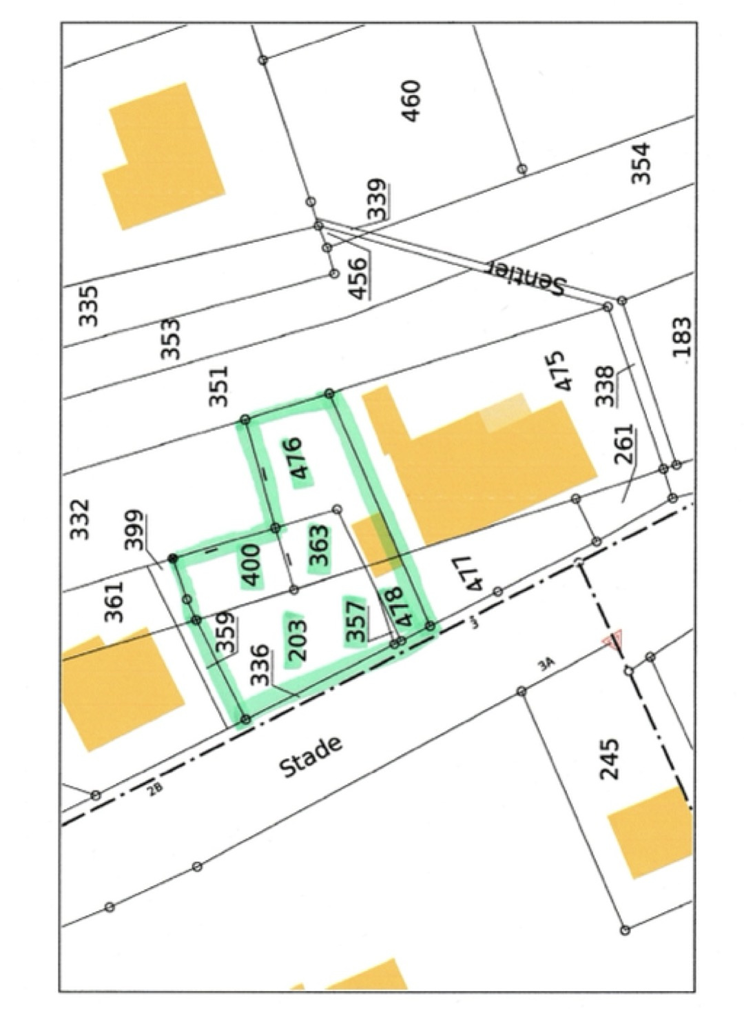 Terrain constructible à vendre à Holving, 629 m² – photo 2 sur 2
